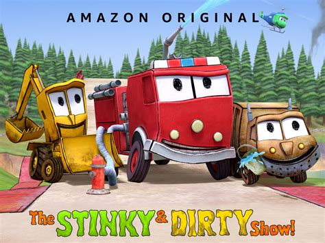 Diverse characters in The Stinky & Dirty Show