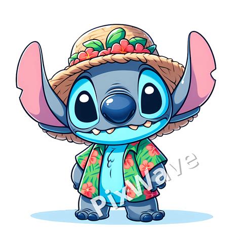 Stitch in Hawaii