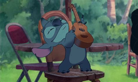 Stitch playing