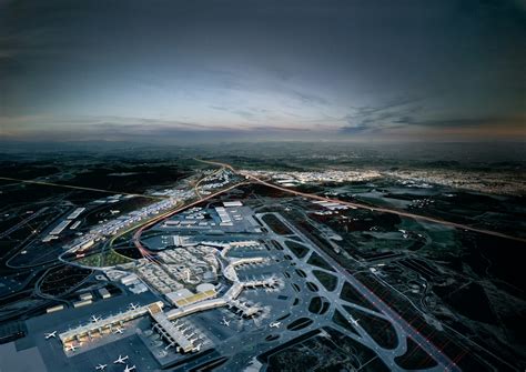 Stockholm Arlanda Airport at night