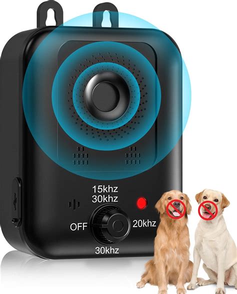 Ultrasonic device to stop dog barking