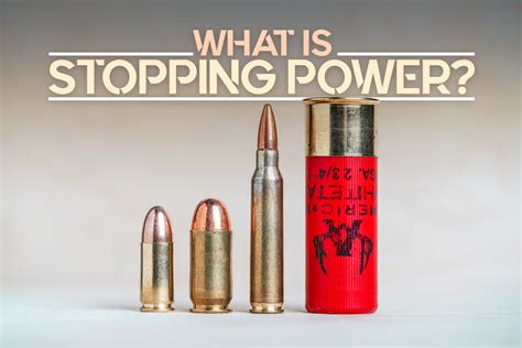 A diagram showing the stopping power of a.45 ACP bullet