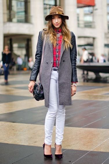 Navy blue tee street style