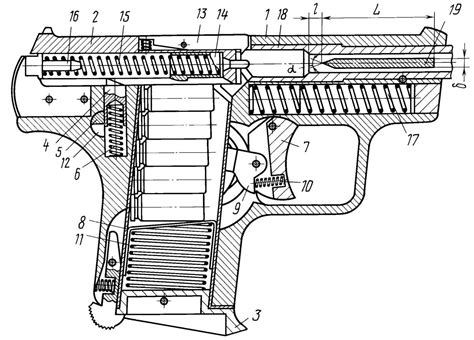 Striker-Fired Mechanism Diagram