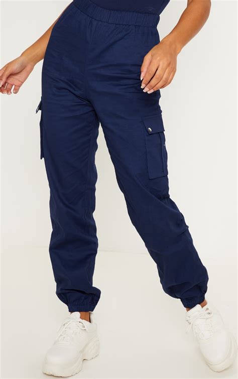 Description of Stylish Navy Blue Cargo Pants