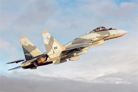 Su-35 in Flight