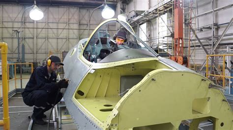 Su-57 Production Line