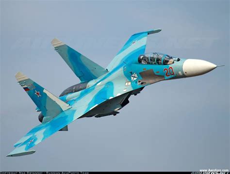 Su-27 in flight