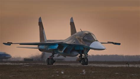 Su-34 Fullback in Flight