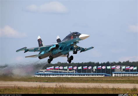 Su-34 Takeoff