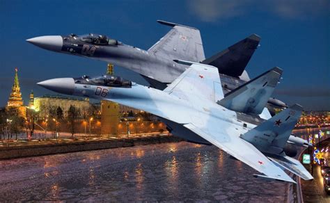 Sukhoi Su-35 in flight