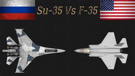 Su-35 and F-35 comparison