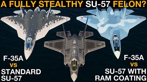 Su-57 and F-35 Comparison