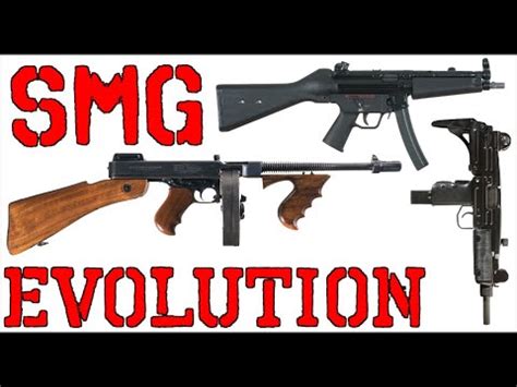 Submachine gun evolution