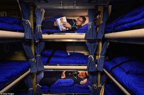 Submarine bunks