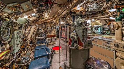 Submarine Interior View