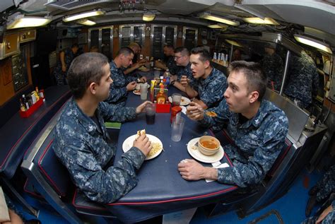 Submarine mess hall