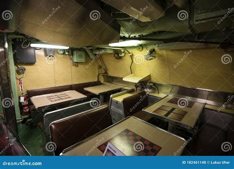 Submarine recreation room