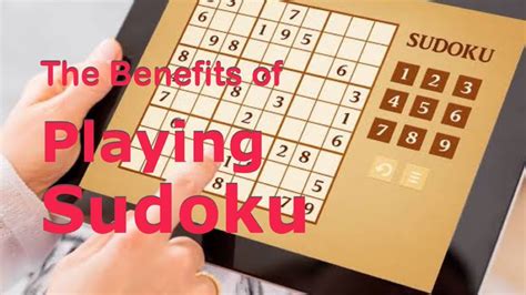 Sudoku benefits