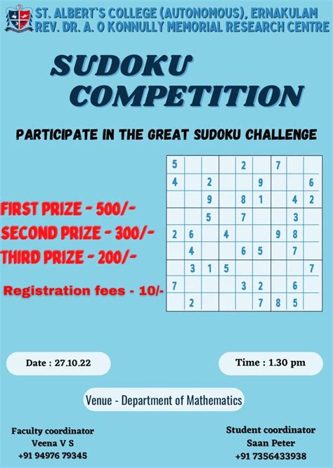 Sudoku competitions and tournaments