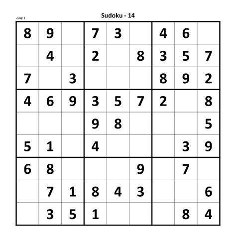 Sudoku easy wins