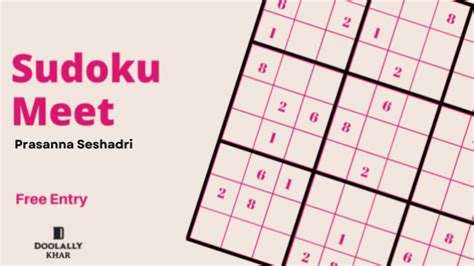 Sudoku meetups