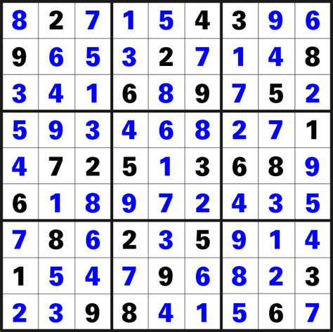 Sudoku Puzzle Example