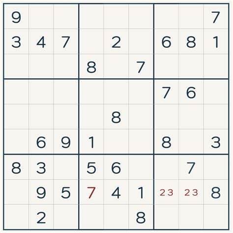 Tips for solving Sudoku puzzles