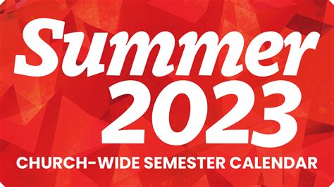 UWF Summer Semester Calendar