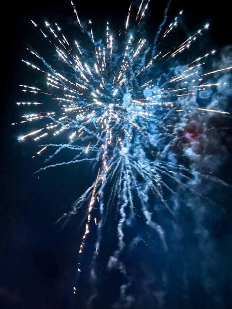 Fireworks during Summer Solstice