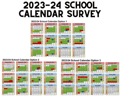 Sun and Lake School Sebring Calendar Overview