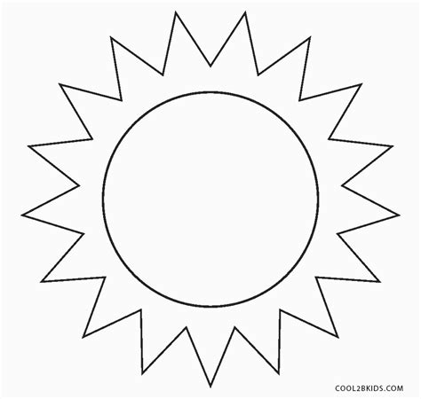 Sun Printable Templates Gallery