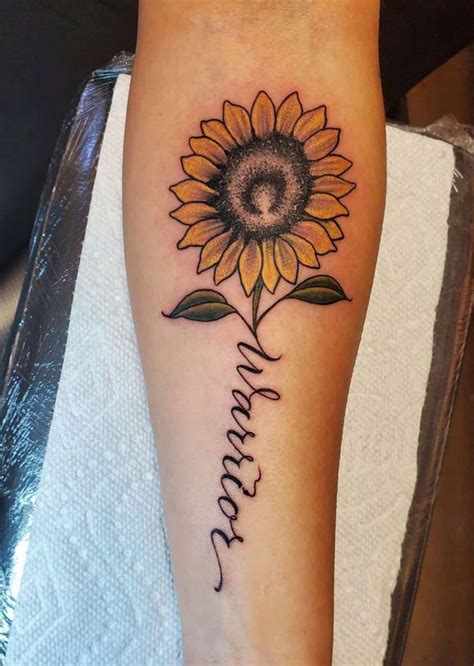 Sunflower Tattoos