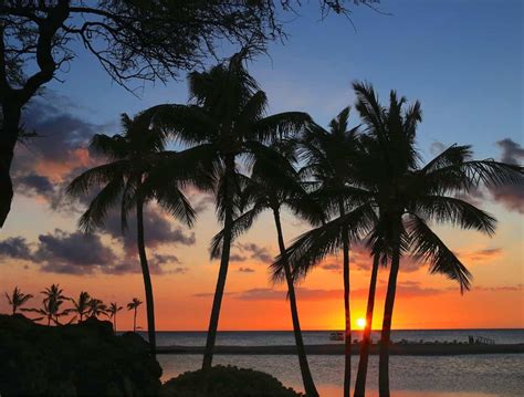 Sunset on the Big Island, Hawaii