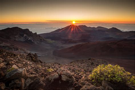 Sunset at Haleakala, Hawaii