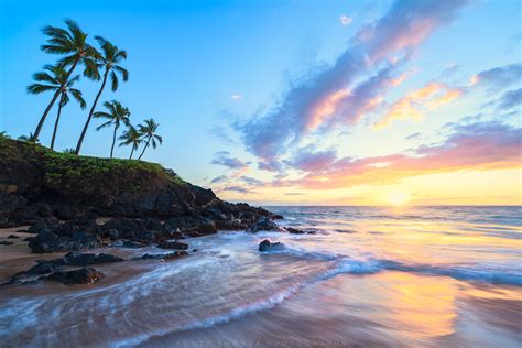 Sunset in Maui, Hawaii