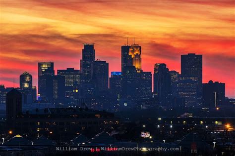 Sunset views in Minneapolis