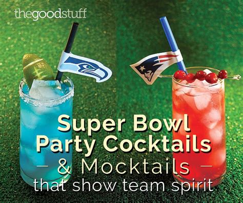 Super Bowl Drink Ideas