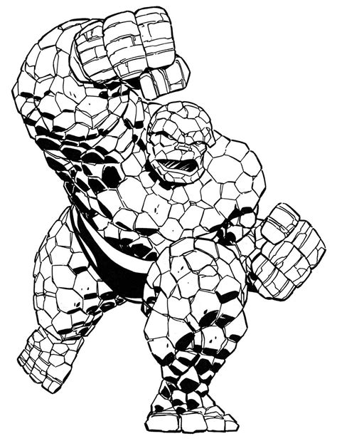 Superhero Coloring Pages