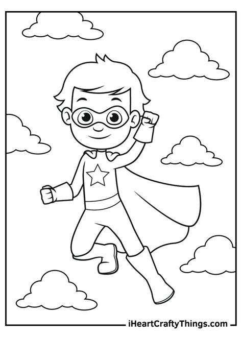 Description of Superhero Printable 4