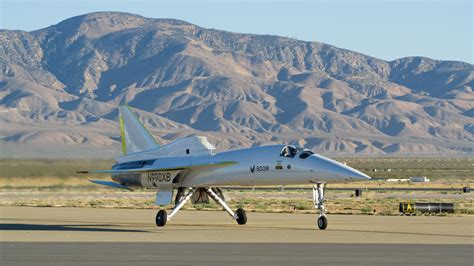 Supersonic flight test