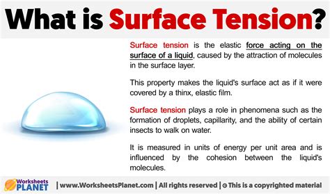 Surface tension and adhesion of a bubble