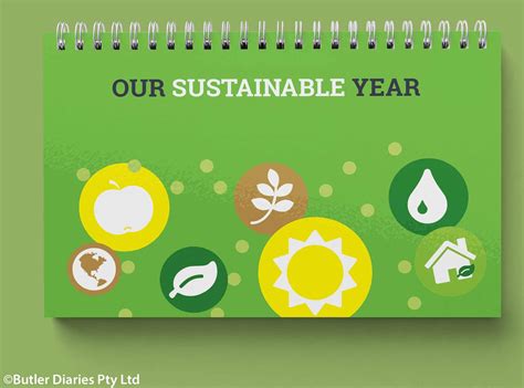 Sustainable aesthetic calendar