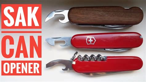 Swiss Army Knife Can Opener