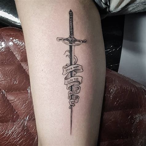 Sword tattoo styles