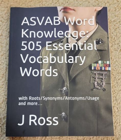 Learning synonyms and antonyms for ASVAB success