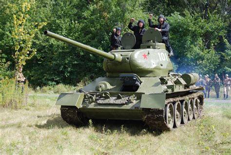 Image of T-34-85 tank