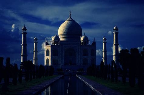 Taj Mahal at Night