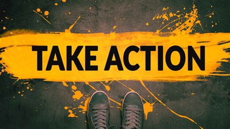 Taking Action towards Your Goals