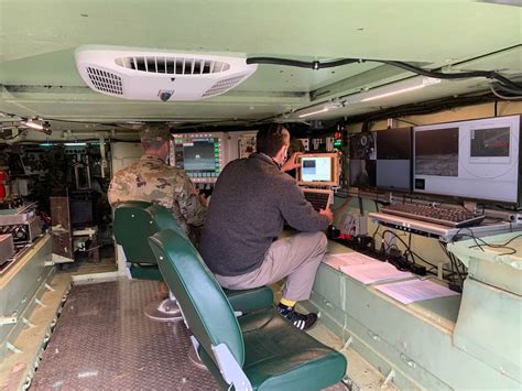 A photo of a tank's electronics, highlighting its weight